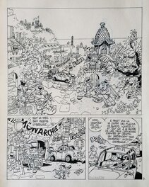 Denis Bodart - Bodart - Chaminou T2 "L'affaire Carotassis" - Planche 7 - Planche originale