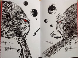 Dessin reproduit en Page 23 du TT Metal Héros ( Eo Zanpano 2014 ) , avec 1 autre Dracula en Page 22 Dessin reproduit en Page 23 du TT Metal Héros ( Eo Zanpano 2014 ) , avec 1 autre Dracula en Page 22
