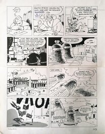 Luc Cromheecke - Tom Carbone T2 "Mise en boîte " - Planche originale