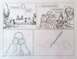 Textes + encrage partiel Textes + encrage partiel