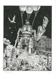 Hervé Tanquerelle - Le Dernier Atlas - Tome 1 - planche 204 - Planche originale