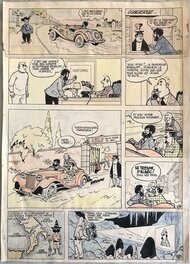 Will - Tif et Tondu - T2 Le Tresor d'Alaric - pl 19 - Planche originale