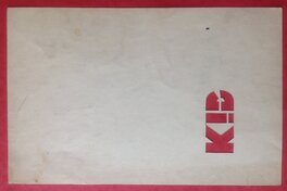 Le Verso de la couverture avec la petite découpe de KID