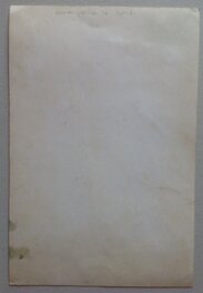 Le Verso de la Couverture Originale du RANCHO 26 Special au format entier de 20 X 30 Cm ....avec indication en haut