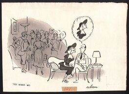 Sam Cobean - Conversation - Original Illustration