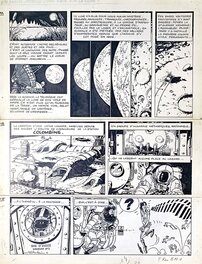 Marc Wasterlain - Bob Moon et Titania - Planche originale