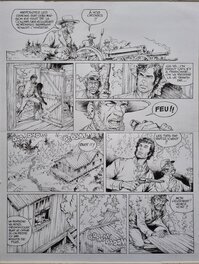 Michel Blanc-Dumont - La jeunesse de Blueberry - planche - Comic Strip