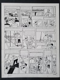 André Juillard - Blake et Mortimer - La Machination Voronov - planche - Comic Strip