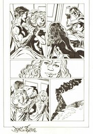 John Byrne - Cold War #3 - Planche originale