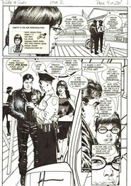 Howard Chaykin - Power&glory #3, page n.4 - Illustration originale