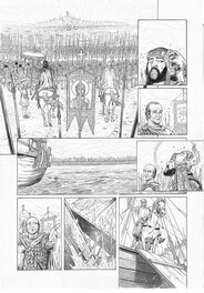 Dan Ianos - La Croix sanglante T2 planche 40 - Planche originale