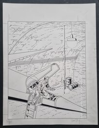 Original Cover - Blake et Mortimer - Le dernier espadon - couverture édition bibliophile