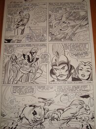 Jack Kirby - Fantastic FOUR - Planche originale