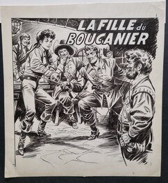 Original Cover - La fille du boucanier - couverture