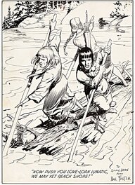 Hal Foster - Prince Valiant - Original Illustration