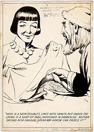 Hal Foster - Prince Valiant (case du 29 août 1943) - Planche originale