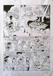 Simon Léturgie - Léturgie "Spoon & White - Neverland" Tome 8 - Planche originale