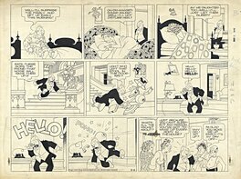 George McManus - Bringing Up Father, Sunday du 6 mai 1945 - Comic Strip
