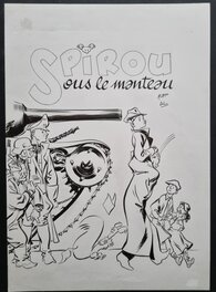 Spirou sous le manteau (réédition) - couverture