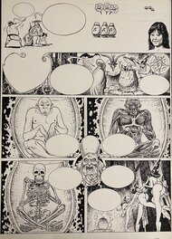 Milo Manara - Le Singe - Planche originale