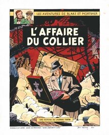 Bruno Marchand - L'affaire du collier - Couverture originale