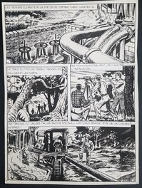 Bob Leguay - Tim L'Audace - Reportage sur le Pétrole - planche 19 - Comic Strip