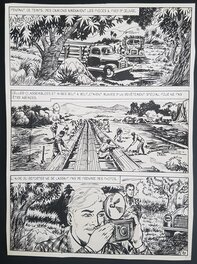 Bob Leguay - Tim L'Audace - Reportage sur le Pétrole - planche 20 - Comic Strip