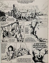 Planche originale - Rosinski Grzegorz, Thorgal, l'enfant des étoiles (tome 7), 1984