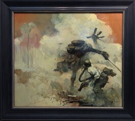 Ashley Wood - Surprise Attack - Original Illustration