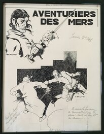 Edmond-François Calvo - Aventuriers des mers - Couverture originale