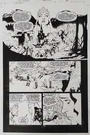 Yvel Guichet - Acquaman (vol.VI) #5 page n.18 - Planche originale