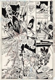 George Perez - George Perez tales of new teen titans 46 pg 24 - Planche originale