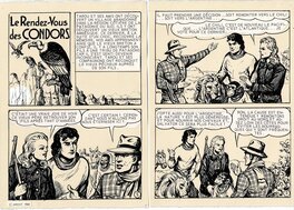 Robert Dansler - Tarou #167 - Le Rendez-vous des Condors - Comic Strip