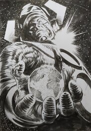 Manuel Garcia - Manuel Garcia - Galactus Commission - Illustration originale