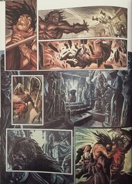 Page dans l'album