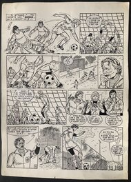 Planche originale - Section R - L’Anderlechtois - Planche 16