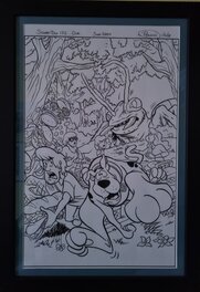 Scott Nelly - Scooby doo - Planche originale