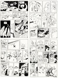Christophe Blain - Jo & Blouh & Le Nioukem - Histoire complète (4 planches) - Christophe Blain - Comic Strip