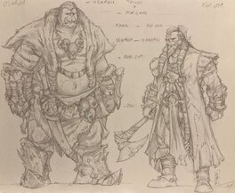 Pierre-Denis Goux - Orcs & Gobelins - Œuvre originale