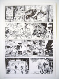 (2011) Perriot - Belleville Story - Après Minuit - Planche originale