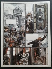 Sambre - révolution, révolution - planche tome 3 en couleurs