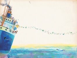 Jan Wesseling - Jan Wesseling | 1961 | Pipo en het Kindereiland - Illustration originale