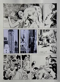 Domingo Mandrafina - « L’iguane » La Grande Arnaque – Planche Originale n° 73 – Domingo Mandrafina - Comic Strip