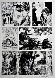 Domingo Mandrafina - « La Grande Arnaque » Planche Originale n° 86 – Domingo Mandrafina - Comic Strip