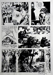Domingo Mandrafina - « La Grande Arnaque » Planche Originale n° 86 – Domingo Mandrafina