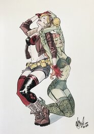 Maria Riccio - Maria Nigna Riccio Harley and Ivy - Illustration originale