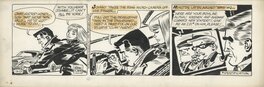 Frank Robbins - Frank Robbins - Johnny Hazard, strip du 22.12.1966 - Œuvre originale