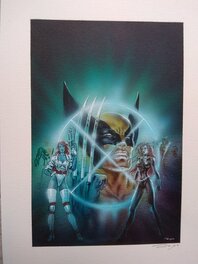 Royo Luis - Luis Royo X Men preliminary cover - Original art