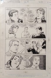 Kevin Maguire - Adventures of Capitan America #3 page n.10 - Planche originale