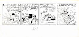 Romano Scarpa - Topolino e l’enigma di Brigaboom - Planche originale